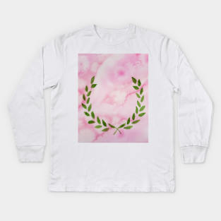 Laurel Wreath Kids Long Sleeve T-Shirt